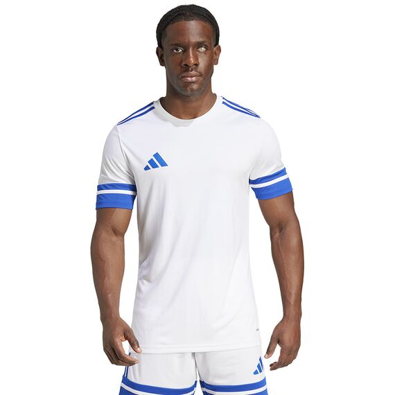 adidas Koszulka SQUADRA 25 JSY JG5827 biało-niebieska, Kolor: biały, Rozmiar: XXL
