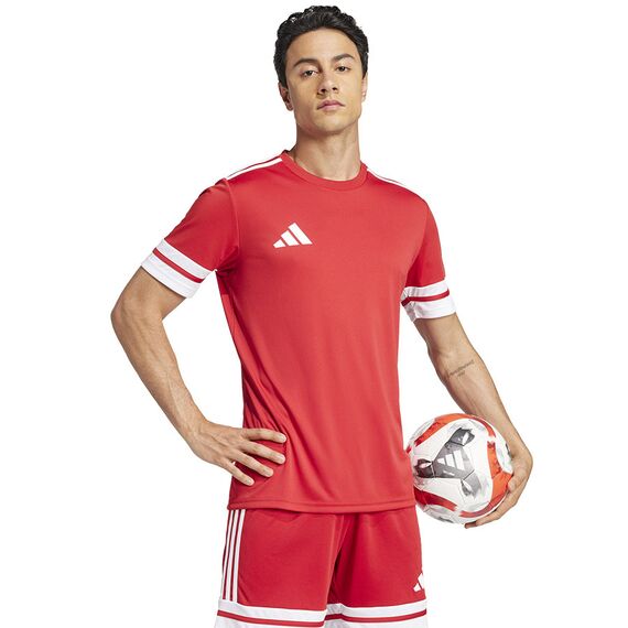 adidas Koszulka SQUADRA 25 JSY JE2601 czerwona, Kolor: czerwony, Rozmiar: S, 3 zdjęcie