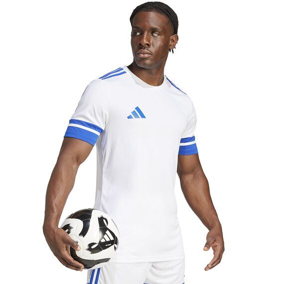 adidas Koszulka SQUADRA 25 JSY JG5827 biało-niebieska, Kolor: biały, Rozmiar: S, 3 zdjęcie