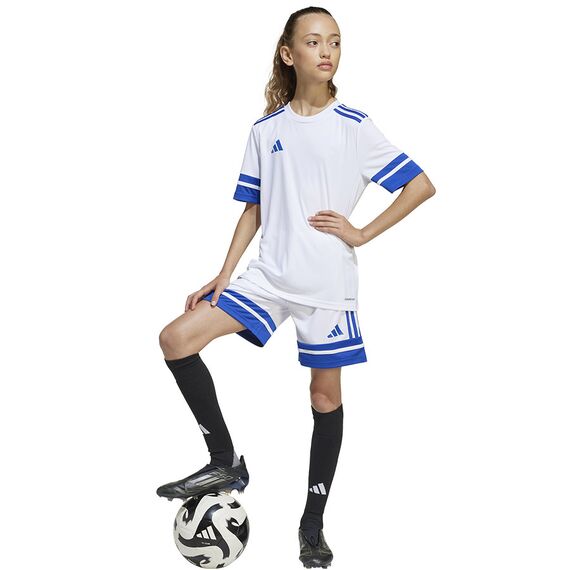 adidas Koszulka SQUADRA 25 JSY Jr JJ0060 biała, Kolor: biały, Rozmiar: 128 cm, 4 zdjęcie