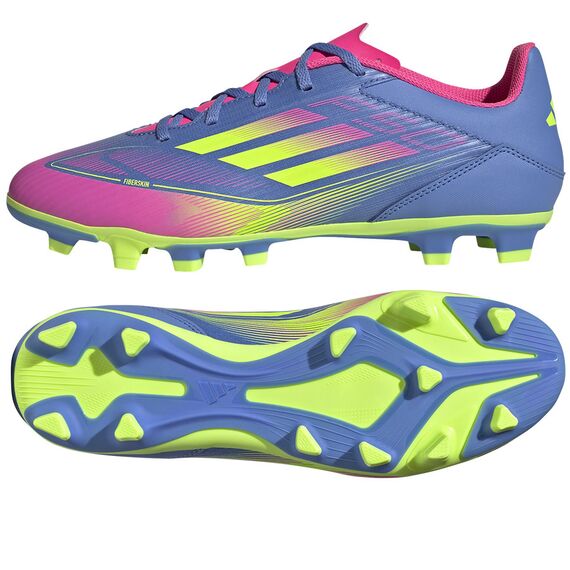 adidas Buty F50 Club FG/MG IE1245 niebiesko-różowe, Kolor: niebieski, Rozmiar: 46