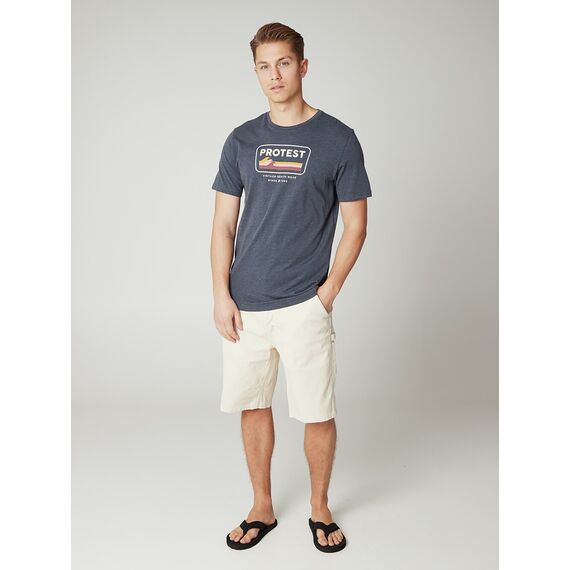 PROTEST Koszulka męska  PRTCAARLO niebieska, Kolor: granatowy, Rozmiar: XL, 6 zdjęcie