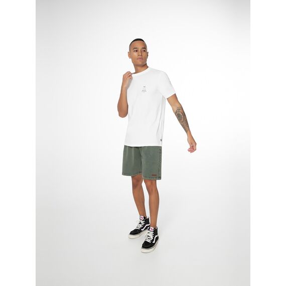 PROTEST Koszulka męska PRTHANNUS biała, Kolor: beżowy, Rozmiar: XL, 5 zdjęcie