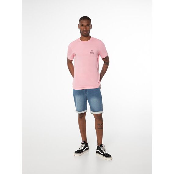 PROTEST Koszulka męska PRTHANNUS różowa, Kolor: różowy, Rozmiar: XL