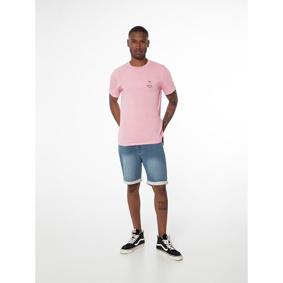 PROTEST Koszulka męska PRTHANNUS różowa, Kolor: różowy, Rozmiar: XL, 3 zdjęcie