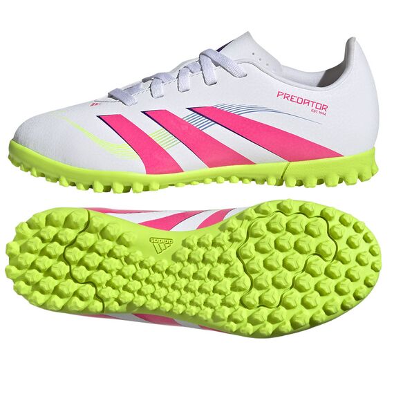 adidas Buty juniorskie Predator Club Jr TF ID3806, Kolor: biały, Rozmiar: 37 1/3