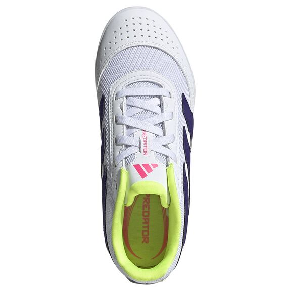 adidas Buty juniorskie Predator Club Sala Jr IN ID3804 biało-granatowe, Kolor: biały, Rozmiar: 34, 3 zdjęcie