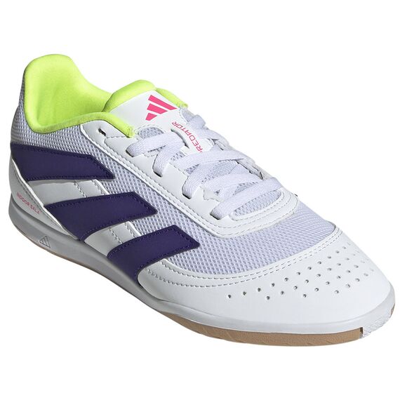 adidas Buty juniorskie Predator Club Sala Jr IN ID3804 biało-granatowe, Kolor: biały, Rozmiar: 35.5, 4 zdjęcie