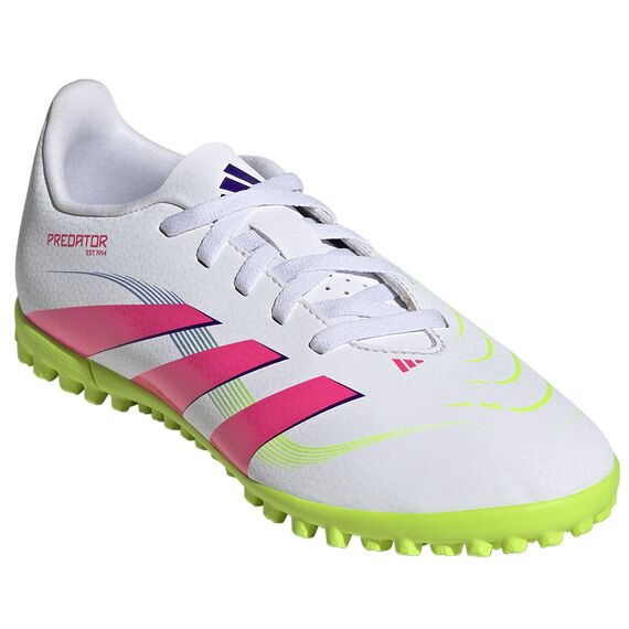 adidas Buty juniorskie Predator Club Jr TF ID3806, Kolor: biały, Rozmiar: 38 2/3, 4 zdjęcie