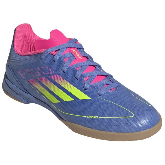 adidas Buty F50 League Jr IN IE3749, Kolor: niebieski, Rozmiar: 38 2/3, 4 zdjęcie