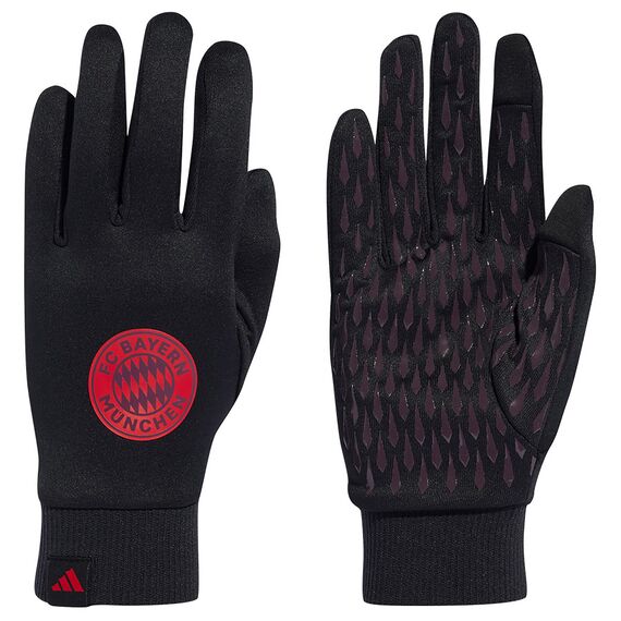 adidas Rękawiczki FC Bayern IX5696, Kolor: czarny, Rozmiar: S