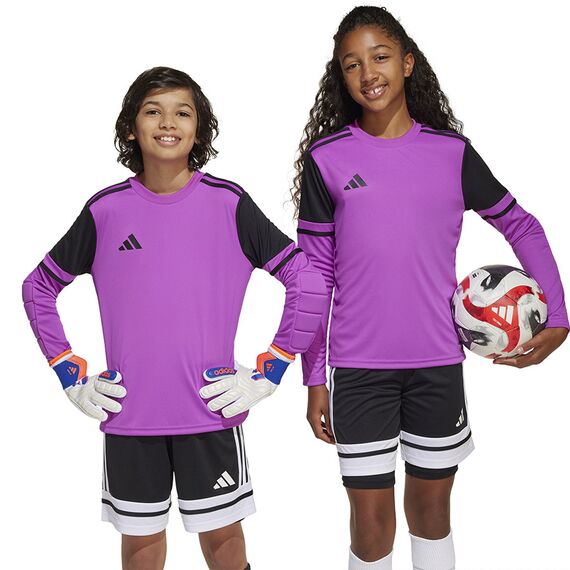 adidas Bluza różowa SQUADRA 25 GK JSY Jr JJ1939, Kolor: fioletowy, Rozmiar: 152 cm
