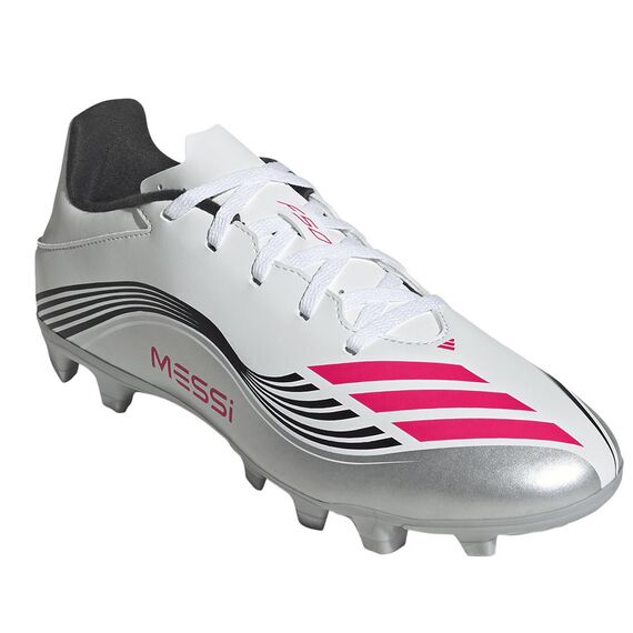adidas Buty F50 Messi Club FG/MG JP7443 białe, Kolor: biały, Rozmiar: 44 2/3, 4 zdjęcie