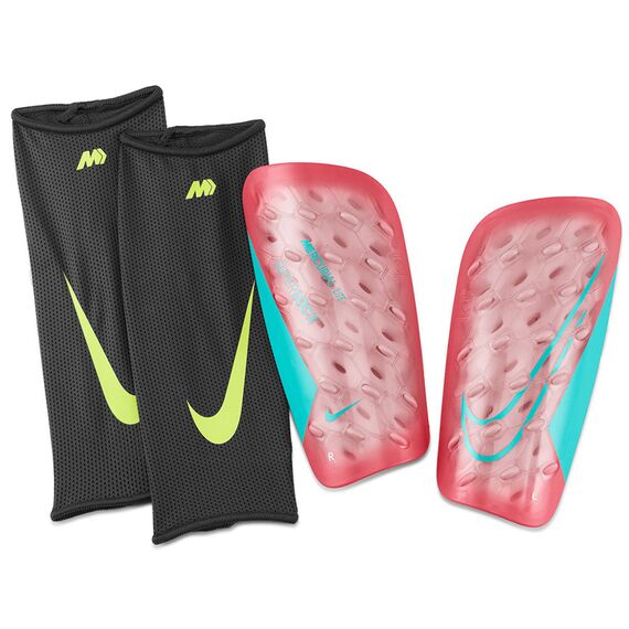 Nike Nagolenniki Mercurial Lite SuperLock DN3609-850, Kolor: czerwony, Rozmiar: L