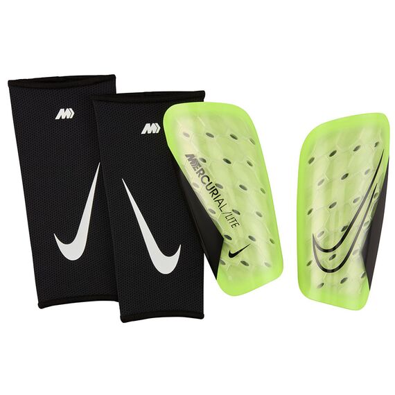 Nike Nagolenniki Mercurial Lite SuperLock DN3611-702, Kolor: żółty, Rozmiar: M
