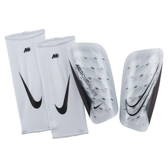 Nike Nagolenniki Mercurial Lite DN3611 100, Kolor: biały, Rozmiar: M