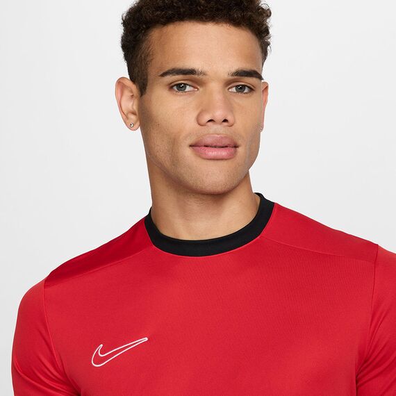 Nike Koszulka Academy 25 SS Top FZ9754-654 czerwona, Kolor: czerwony, Rozmiar: M, 3 zdjęcie