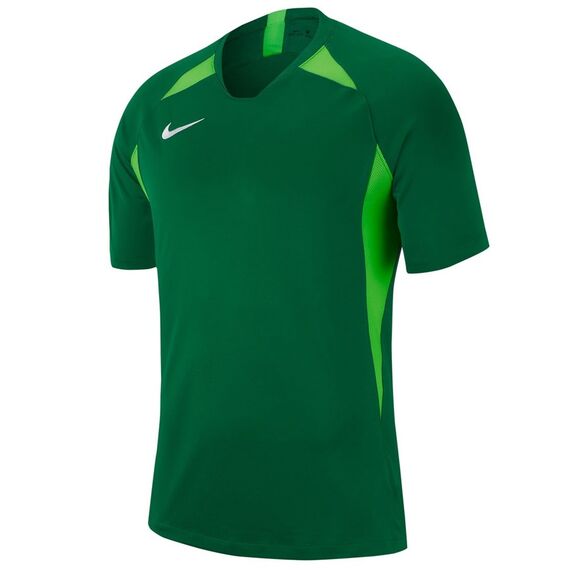 Nike Koszulka Y NK Dry Legend SS AJ1010 302 zielona, Kolor: zielony, Rozmiar: XS (122-128cm)