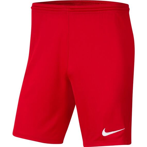 Nike Spodenki Park III BV6855 657 czerwone, Kolor: czerwony, Rozmiar: L
