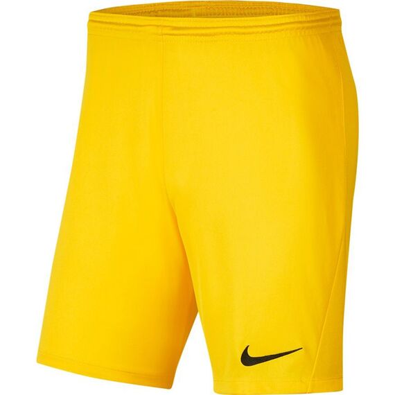Nike Spodenki Park III BV6855 719 żółte, Kolor: żółty, Rozmiar: XL