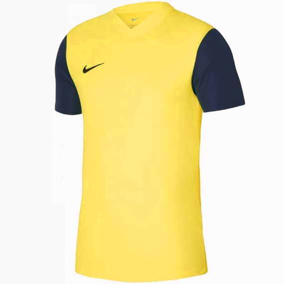 Nike Koszulka Tiempo Premier II JSY DH8035 719 żółta, Kolor: żółty, Rozmiar: S