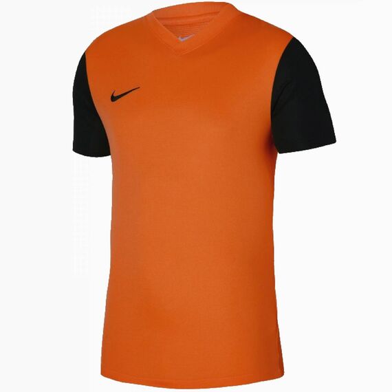 Nike Koszulka Tiempo Premier II JSY DH8035 819 pomarańczowa, Kolor: pomarańczowy, Rozmiar: M