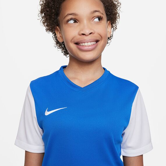 Nike Koszulka dziecięca Tiempo Premier II Jr DH8389-463 niebieska, Kolor: niebieski, Rozmiar: M (137-147cm), 3 zdjęcie