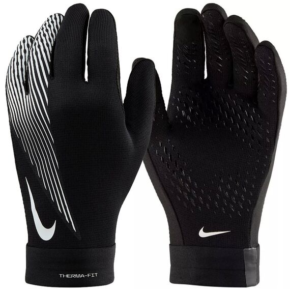 Nike Rękawiczki Therma Fit Academy HF0546-011, Kolor: czarny, Rozmiar: L