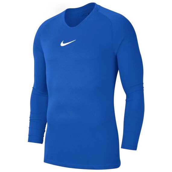 Nike Koszulka Y Park First Layer AV2611 463 niebieska, Kolor: niebieski, Rozmiar: L (147-158cm)