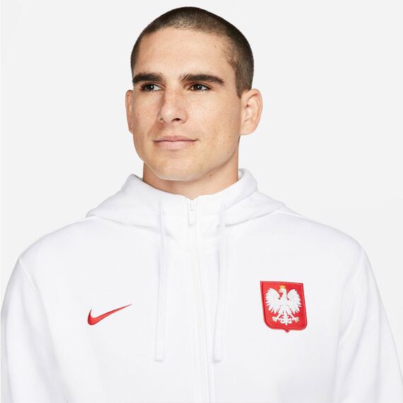 Nike Bluza Polska Hoody DH4961 100, Kolor: biały, Rozmiar: XXL, 3 zdjęcie Nike Bluza Polska Hoody DH4961 100, Kolor: biały, Rozmiar: XXL, 3 zdjęcie
