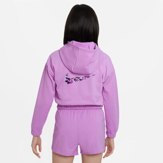 Nike Bluza Therma-Fit Jr girls DX4991 532, Kolor: fioletowy, Rozmiar: L (147-158), 2 zdjęcie