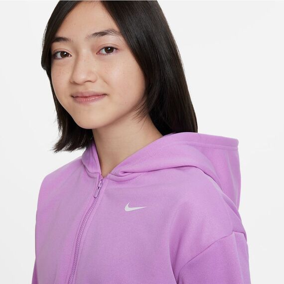 Nike Bluza Therma-Fit Jr girls DX4991 532, Kolor: fioletowy, Rozmiar: L (147-158), 3 zdjęcie