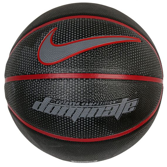 Nike Piłka do koszykówki 7 Dominate 8P, Kolor: czarny, Rozmiar: 7