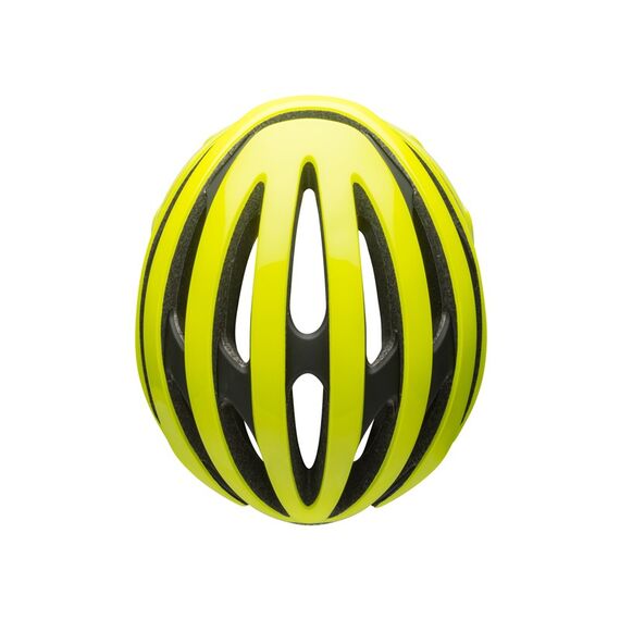 BELL Kask szosowy STRATUS czarny, Kolor: żółty, Rozmiar: S (52–56 cm), 4 zdjęcie