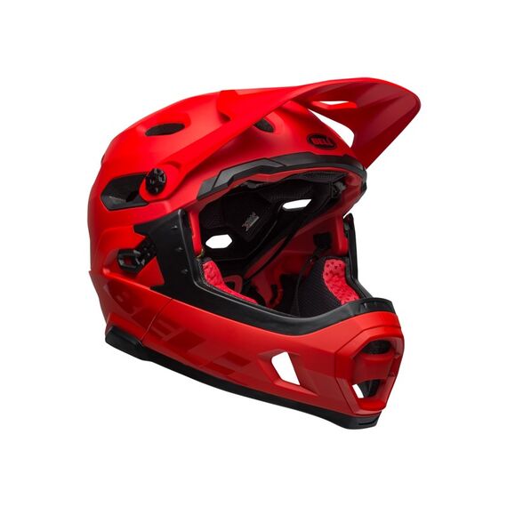 BELL Kask full face SUPER DH MIPS SPHERICAL czerwony, 3 zdjęcie