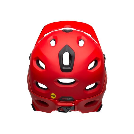 BELL Kask full face SUPER DH MIPS SPHERICAL czerwony, 4 zdjęcie