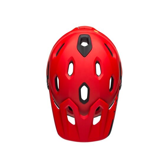 BELL Kask full face SUPER DH MIPS SPHERICAL czerwony, 5 zdjęcie