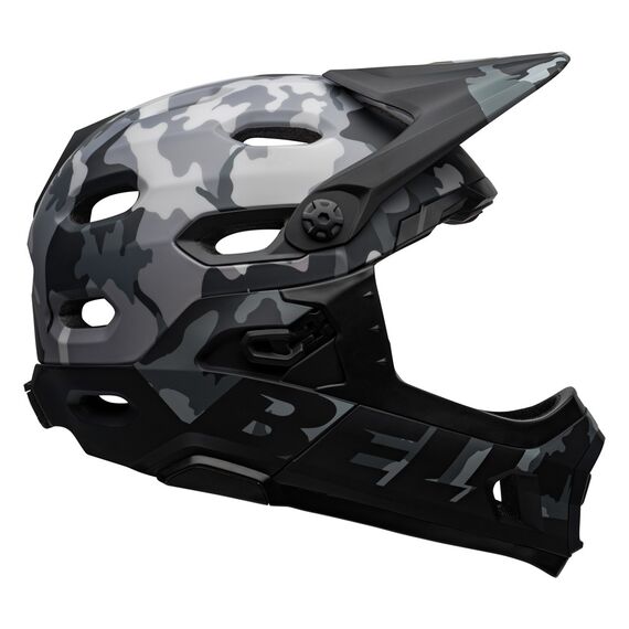BELL Kask full face SUPER DH MIPS SPHERICAL czarny, Kolor: czarny, Rozmiar: S (52–56 cm)