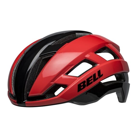 BELL Kask gravel szosowy FALCON XR LED INTEGRATED MIPS czerwony, 2 zdjęcie