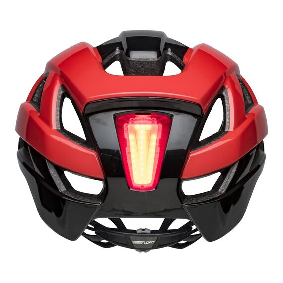 BELL Kask gravel szosowy FALCON XR LED INTEGRATED MIPS czerwony, 3 zdjęcie