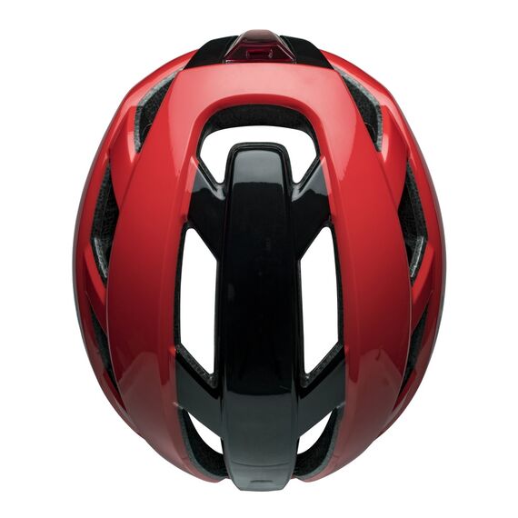 BELL Kask gravel szosowy FALCON XR LED INTEGRATED MIPS czerwony, 4 zdjęcie