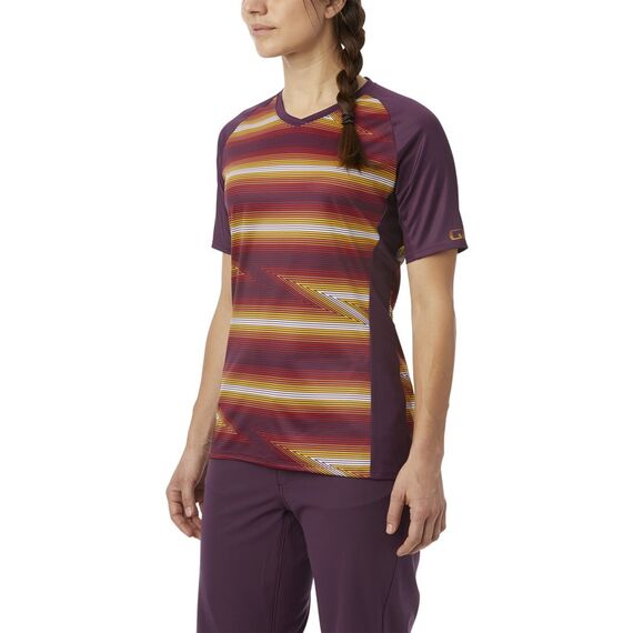 GIRO Koszulka damska ROUST JERSEY krótki rękaw fioletowy r. S, 2 zdjęcie