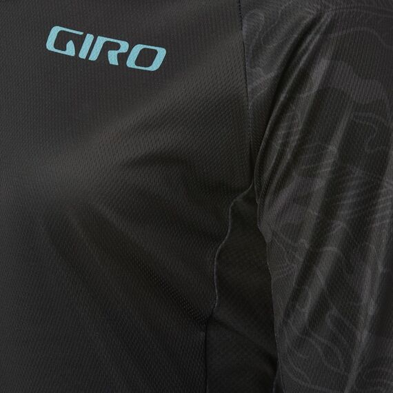 GIRO Koszulka damska ROUST JERSEY 3/4 rękaw czarny, 2 zdjęcie