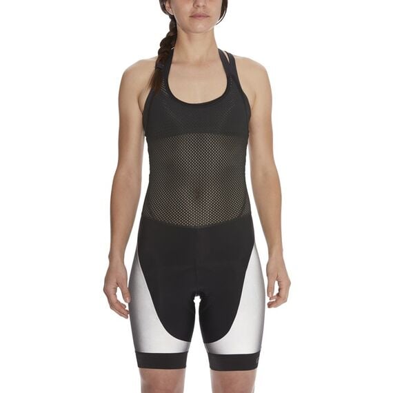 GIRO Spodenki damskie z wkładką CHRONO EXPERT HALTER BIB SHORT srebrny