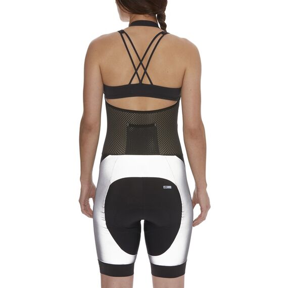 GIRO Spodenki damskie z wkładką CHRONO EXPERT HALTER BIB SHORT srebrny, 3 zdjęcie