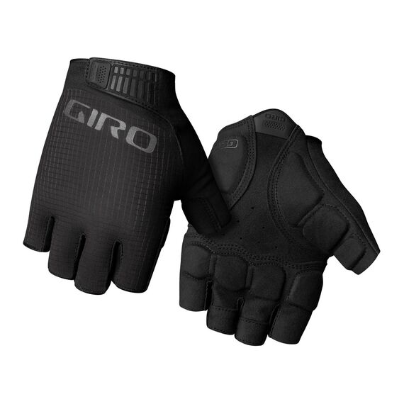 GIRO Rękawiczki męskie BRAVO II GEL czarny, Kolor: czarny, Rozmiar: XXL (obwód dłoni od 267 mm / dł. dłoni od 211 mm)