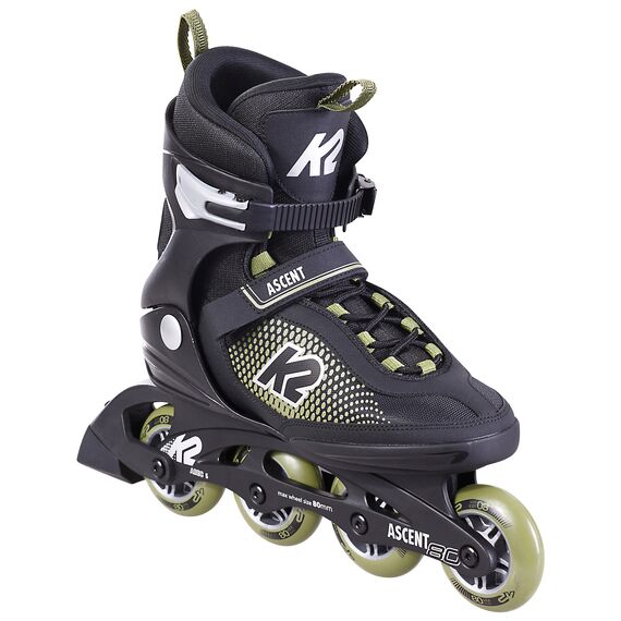 Rolki K2 ASCENT 80 M, Kolor: czarny, Rozmiar: 47