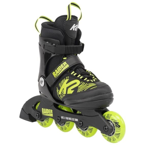 Rolki regulowane K2 RAIDER, Kolor: czarny, Rozmiar: 35-40