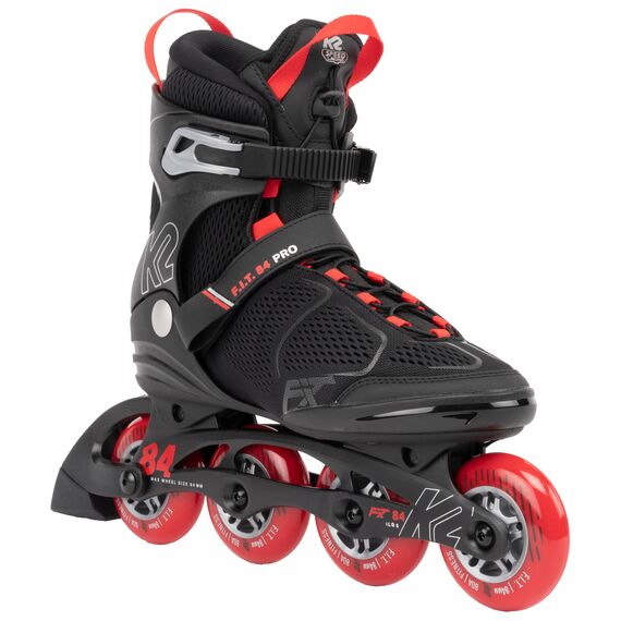 Rolki K2 F.I.T. 84 PRO, Kolor: czarny, Rozmiar: 41.5