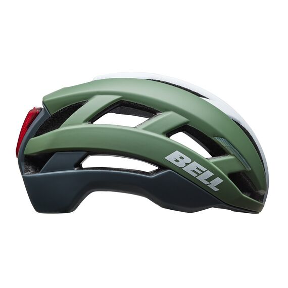BELL Kask gravel szosowy FALCON XR LED INTEGRATED MIPS zielony